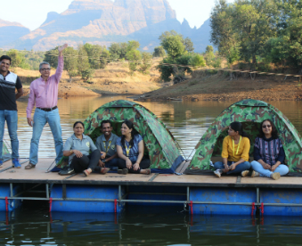 Floating Tent Camping